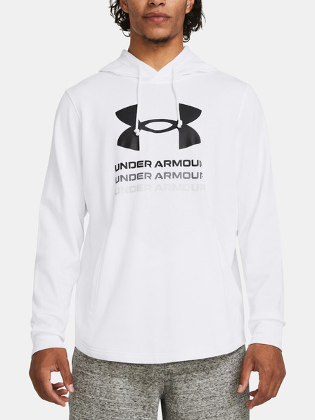 Under Armour Moški pulover Under Armour UA Rival Terry Graphic Hood