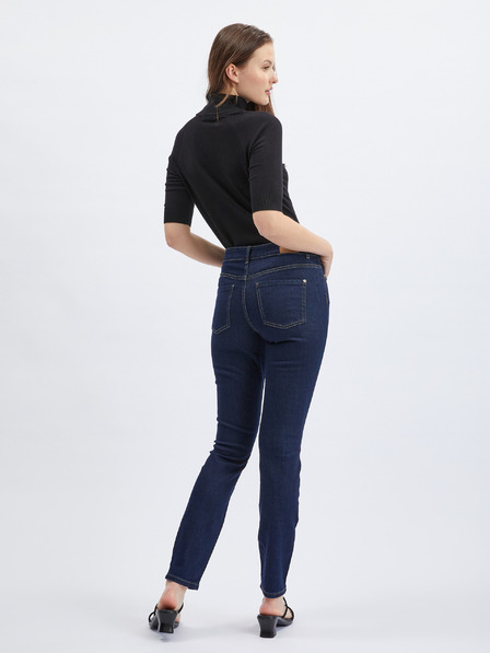 Orsay Temno modre ženske slim fit kavbojke ORSAY