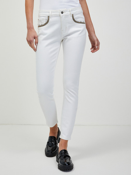 Orsay Bele skrajšane skinny fit kavbojke ORSAY