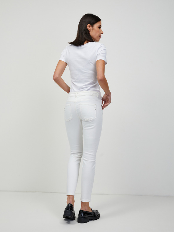 Orsay Bele skrajšane skinny fit kavbojke ORSAY