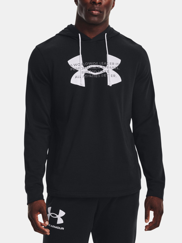Under Armour Moški pulover Under Armour UA Rival Terry Logo Hoodie