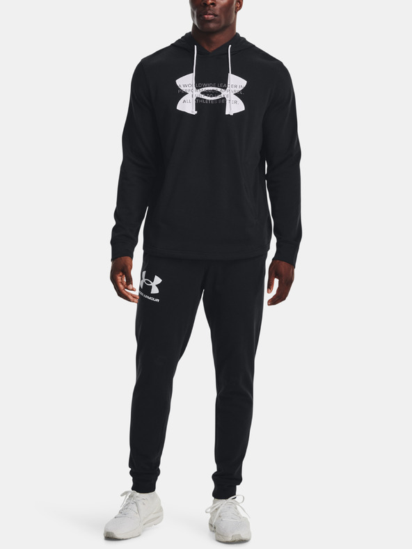Under Armour Moški pulover Under Armour UA Rival Terry Logo Hoodie