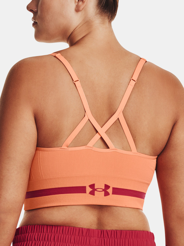 Under Armour Ženski nedrček Under Armour UA Seamless Low Long Bra