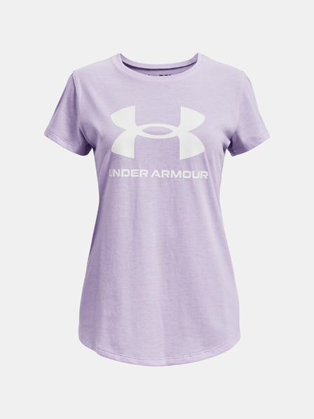Under Armour Dekliška majica Under Armour UA SPORTSTYLE LOGO SS-PPL