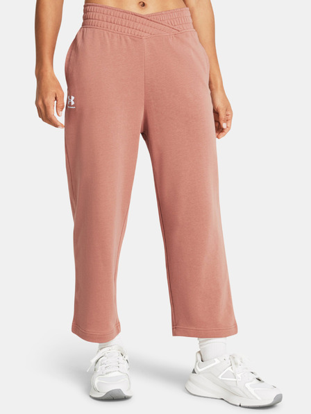 Under Armour Ženske spodnji del trenirke Under Armour UA Rival Terry Crop Wide