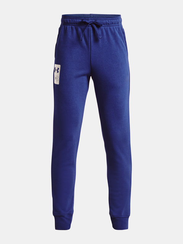 Under Armour Deške spodnji del trenirke Under Armour UA Rival Terry Joggers-BLK