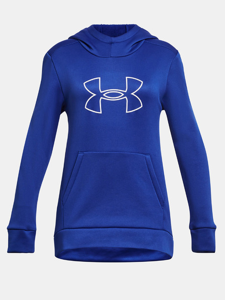 Under Armour Dekliški pulover Under Armour Armour Fleece BL Hoodie-BLU