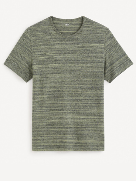 Celio Zeleno-siva moška majica Celio Gejecte