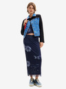 Desigual Črno-modra ženska jeans jakna Desigual Wheeler