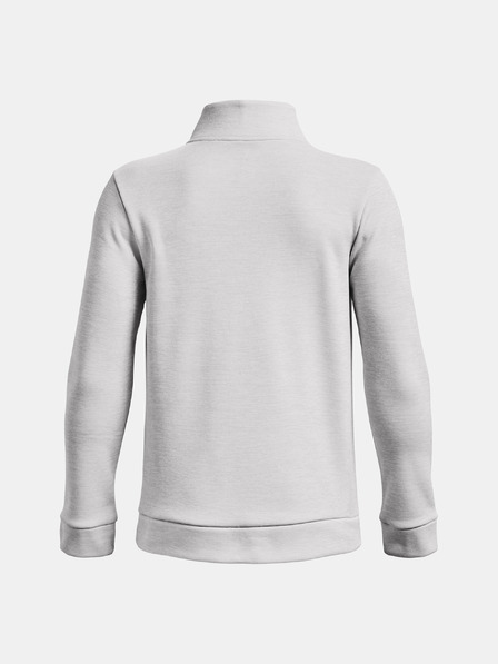 Under Armour Deški pulover Under Armour UA Armour Fleece 1/4 Zip-BLU