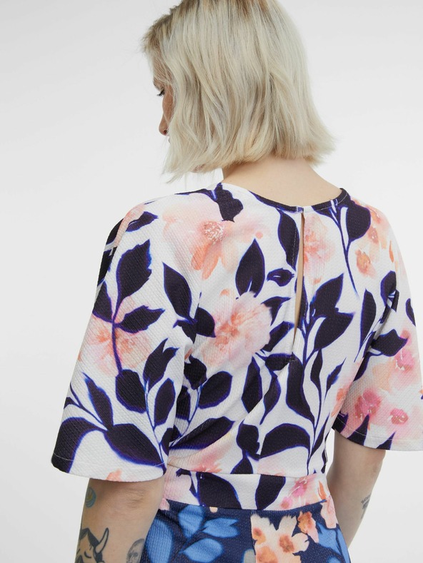 Orsay Temno modra ženska cvetlična kombinezona ORSAY