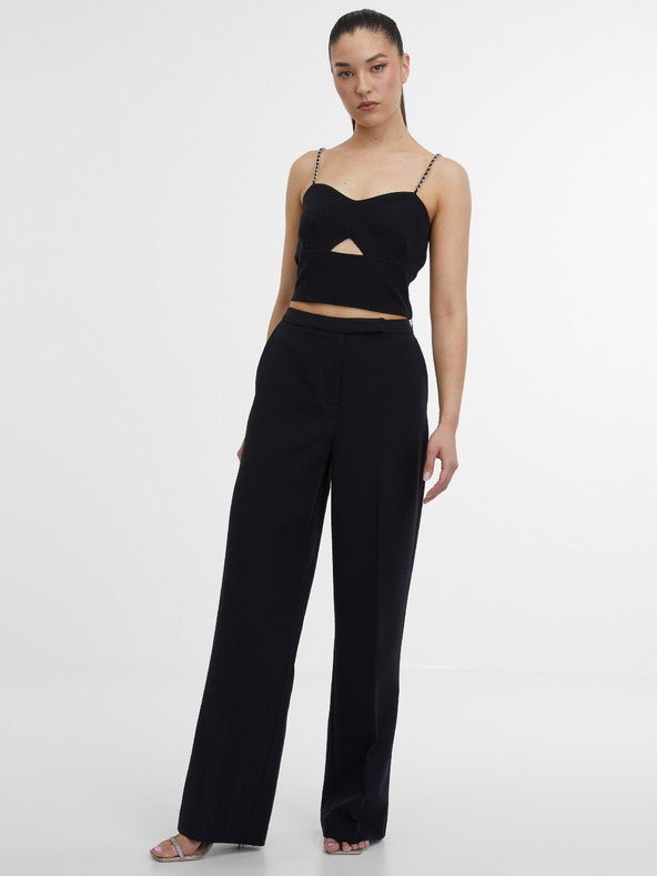 Orsay Črne ženske hlače ORSAY