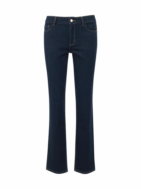 Orsay Temno modre ženske ravne kavbojke ORSAY