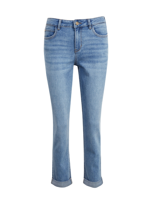Orsay Svetlo modre ženske boyfriend jeans hlače ORSAY