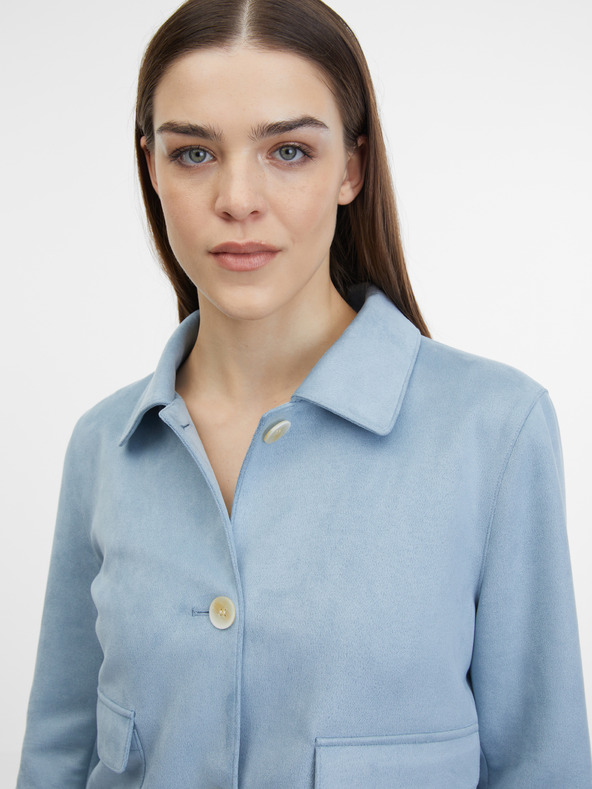 Orsay Modra ženska jakna iz semiša ORSAY