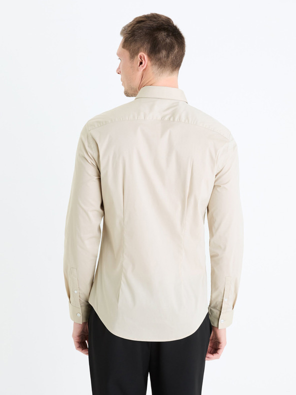 Celio Bež moška majica Celio Masantal1