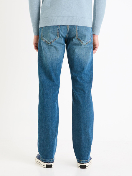 Celio Modre moške kavbojke ravnega kroja Celio C5