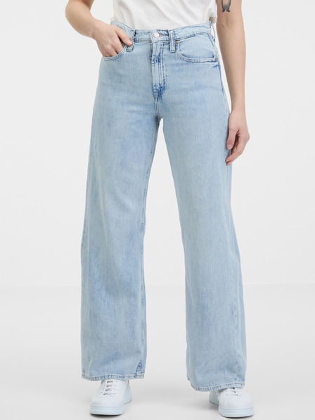 GAP Džínsy wide leg s vysokým pásom GAP