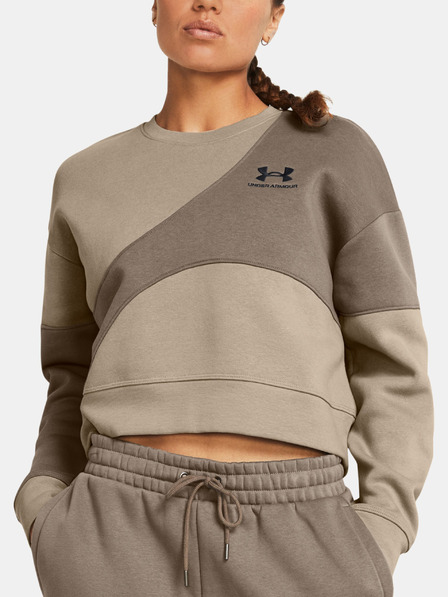 Under Armour Ženski pulover Under Armour Essential Fleece Crop Crew
