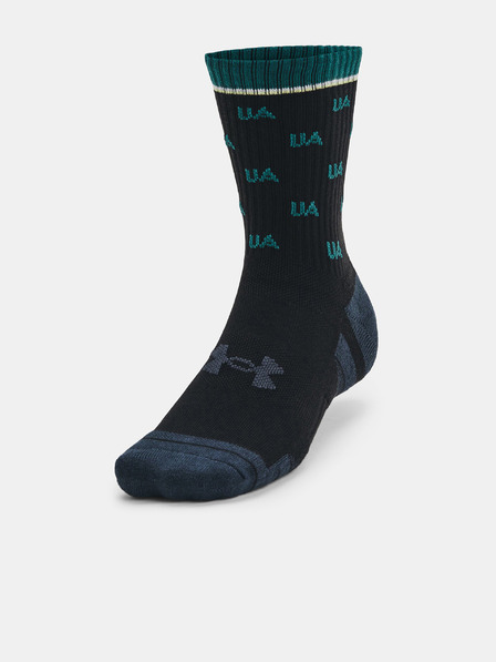 Under Armour Unisex nogavice Under Armour UA Perf Cotton Nov 2pk Mid