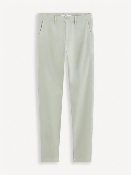 Celio Svetlo sive moške hlače chino Celio Tocharles