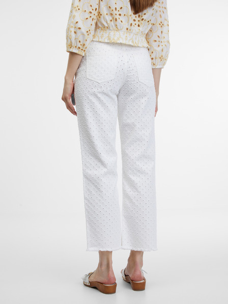 Orsay Bele ženske hlače ORSAY