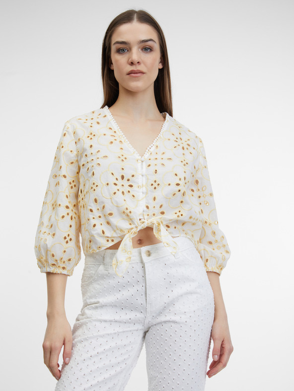 Orsay Bele ženske hlače ORSAY