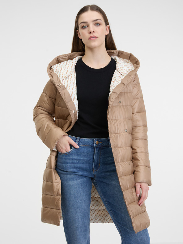 Orsay Rjav ženski prešiti plašč ORSAY