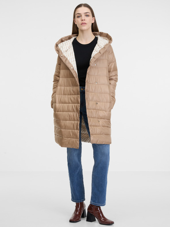 Orsay Rjav ženski prešiti plašč ORSAY