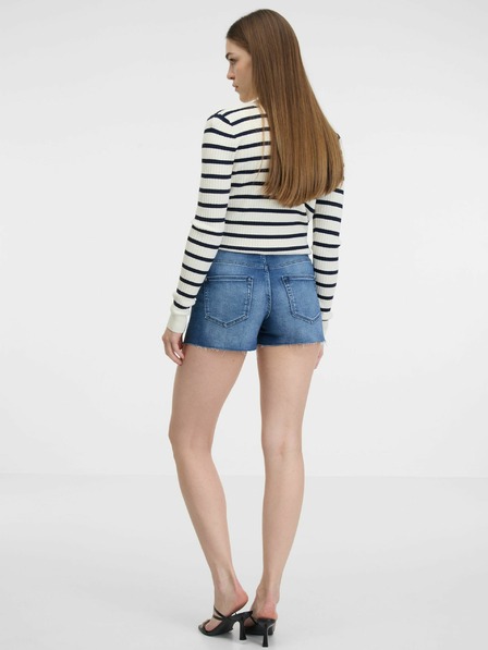 Orsay Temno modre ženske kratke hlače iz džinsa ORSAY