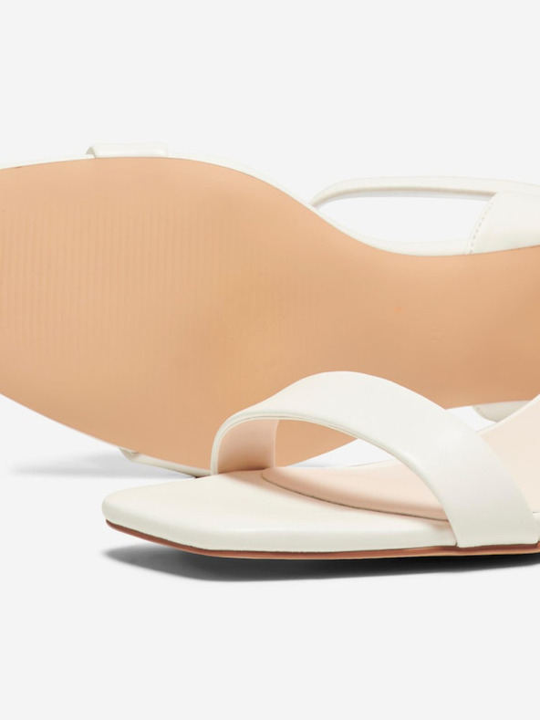 ONLY Kremasti ženski sandali s peto ONLY Hanna-1