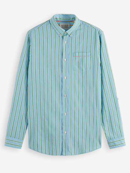 Scotch & Soda Svetlo modra moška črtasta majica Scotch & Soda