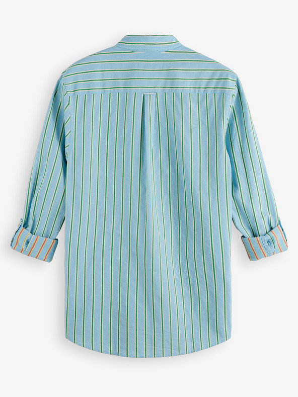 Scotch & Soda Svetlo modra moška črtasta majica Scotch & Soda