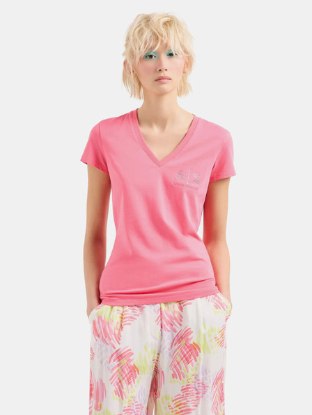Armani Exchange Roza Armani Exchange ženska majica