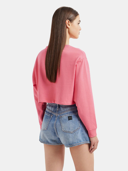 Armani Exchange Roza Armani Exchange Ženska majica s kratkimi rokavi