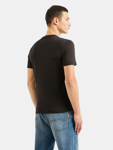 Armani Exchange Črna moška majica Armani Exchange