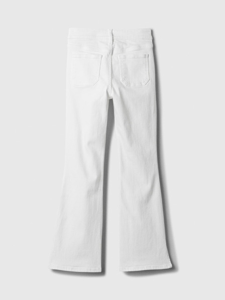 GAP Detské džínsy '70s Flare s vysokým pásom GAP