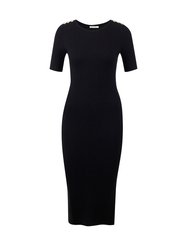 Orsay Črna ženska obleka ORSAY