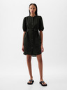 GAP Lanene mini obleke GAP