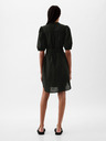 GAP Lanene mini obleke GAP