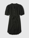 GAP Lanene mini obleke GAP