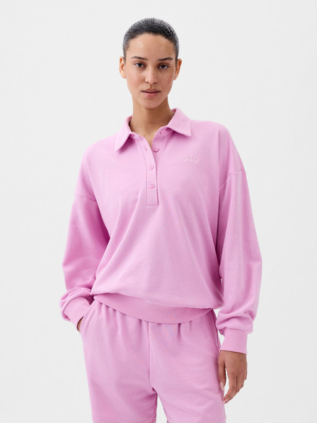 GAP Oversize majica z ovratnikom GAP