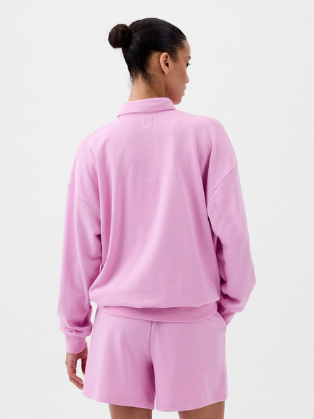 GAP Oversize majica z ovratnikom GAP