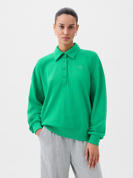 GAP Oversize majica z ovratnikom GAP