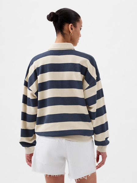 GAP Oversize majica z ovratnikom GAP
