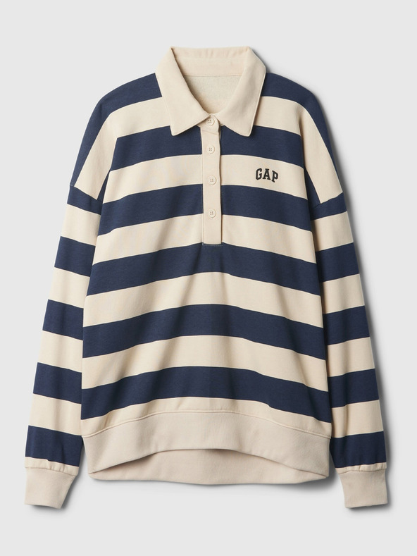 GAP Oversize majica z ovratnikom GAP