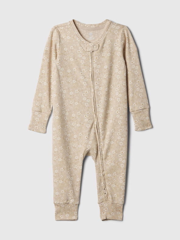 GAP Otroška vzorčasta kombinezonska obleka GAP