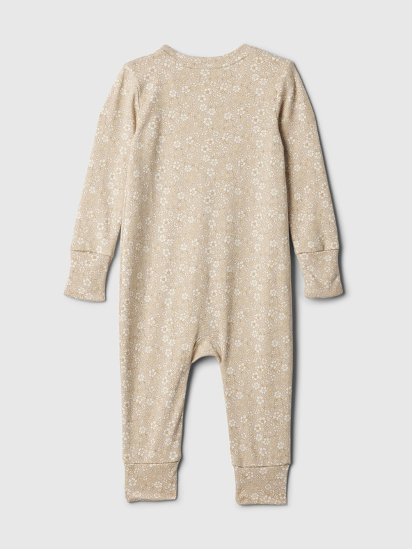 GAP Otroška vzorčasta kombinezonska obleka GAP