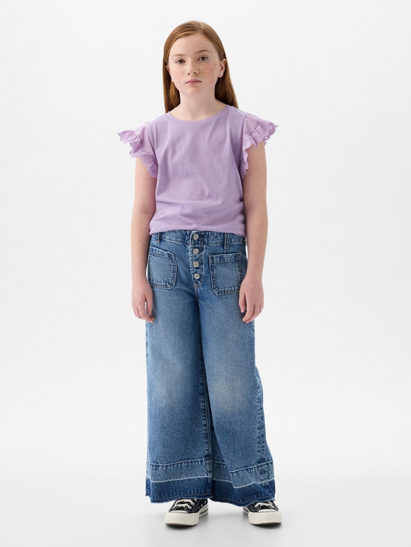 GAP Detské tričko s volánikmi GAP