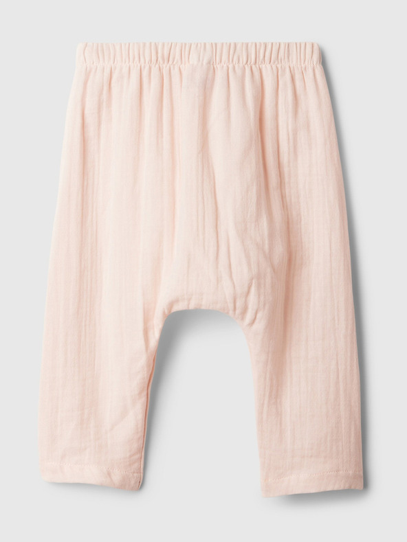 GAP Detské bavlnené nohavice GAP